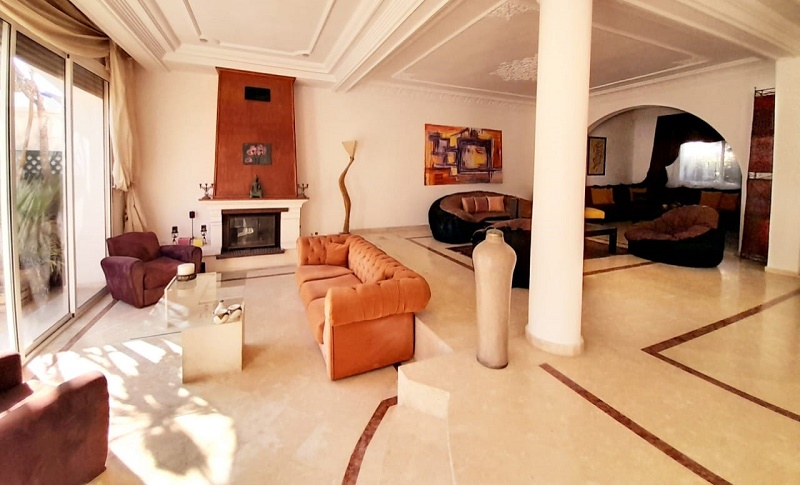 Immobilier-Casablanca-Location-Villa-Meublée-ou-vide-Ain Diab